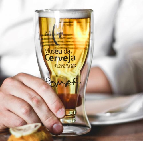 Copo Museu da cerveja Júlio Pomar Copo Museu da cerveja Júlio Pomar
