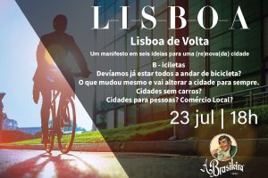 Debate n’A Brasileira do Chiado com o Alcaide de Pontevedra, a cidade galega “sem carros”