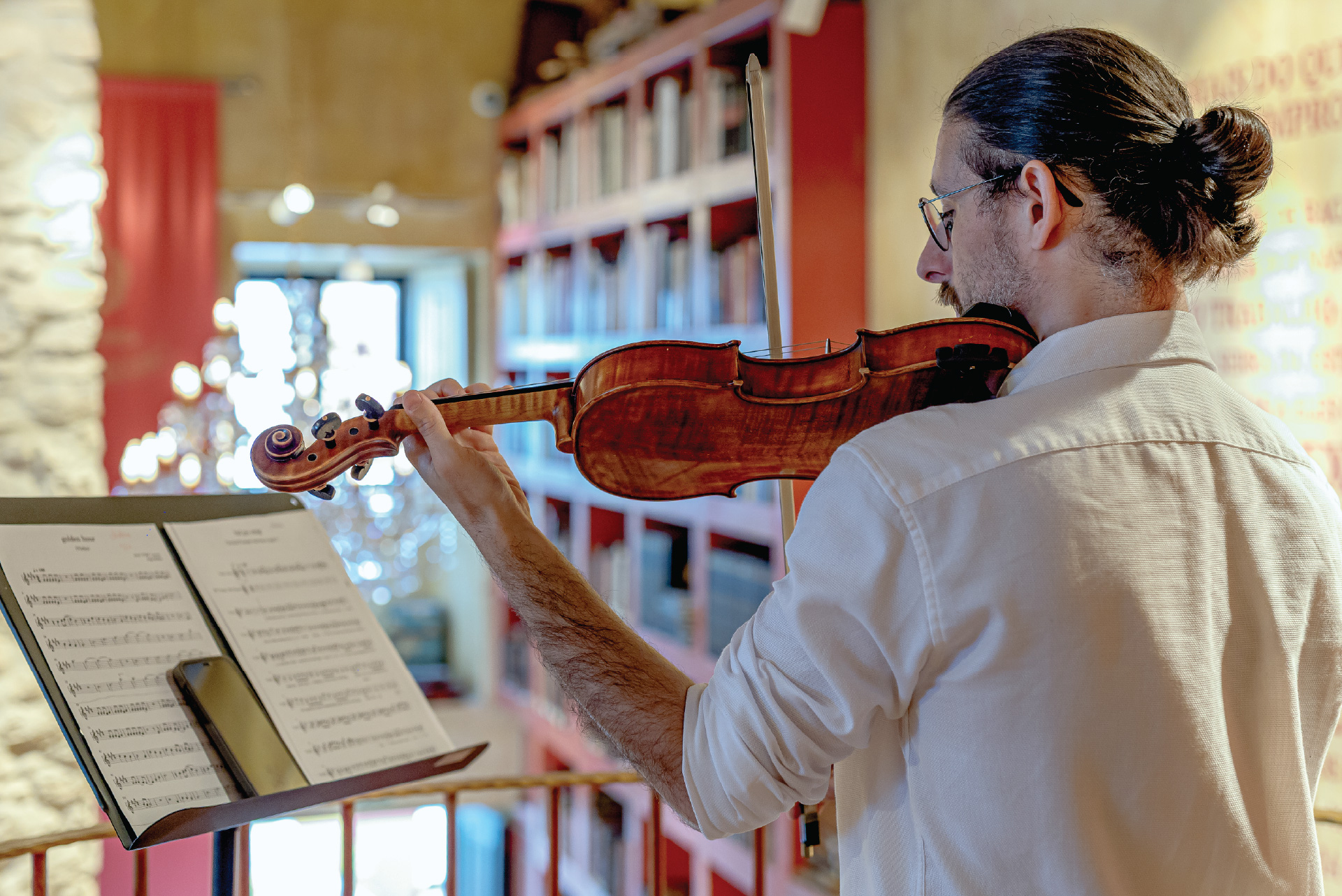 Em Óbidos, o Dia de Reis celebra-se com um concerto de violinos numa biblioteca... inesperada