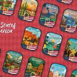 Portuguese Sardine lança coleção com latas ilustradas com os 50 estados dos EUA